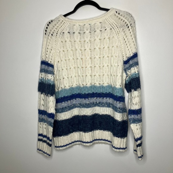 NWT SUNDANCE Waters Edge Sweater Wool Blend Medium - Picture 2 of 5